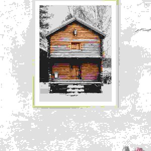 House photo frame